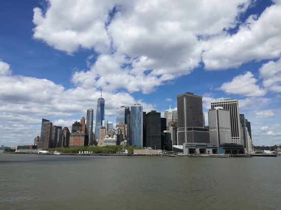 Die Skyline von Manhattan