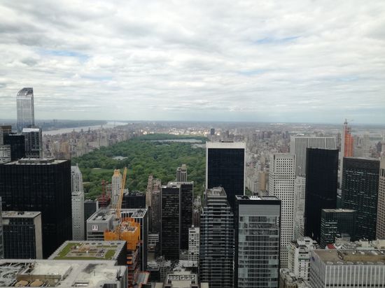 Der Blick über den Central Park