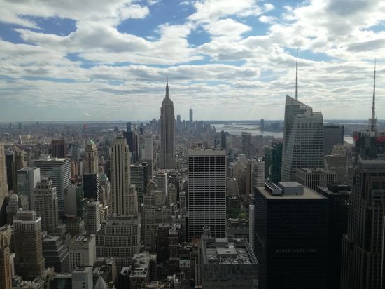 Der Blick nach Süden, horizontal