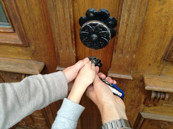 Wir haben gemeinsam abgeschlossen und schließen auch zusammen wieder auf