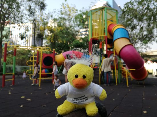 Kevin gefällt es hier richtig gut