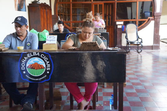 Zigarrenproduktion in Granada