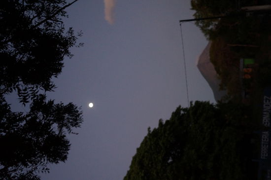 Der Vollmond bringt uns nach hause