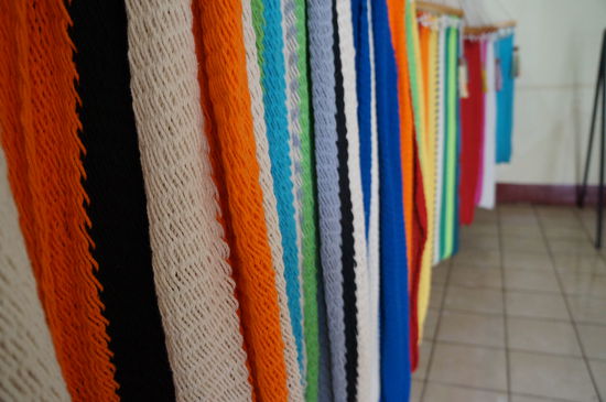 Hängemattenproduktion - ein soziales projekt in Granada.