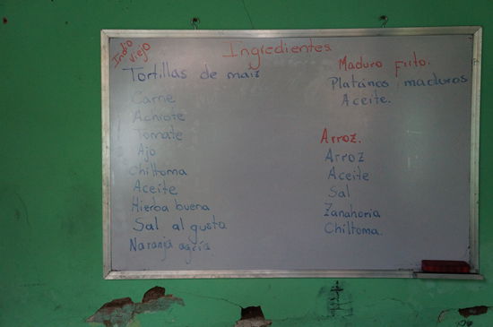 Zutaten für india viaja