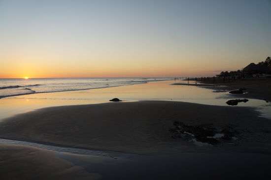 Sonnenuntergang darf natürlich nicht fehlen