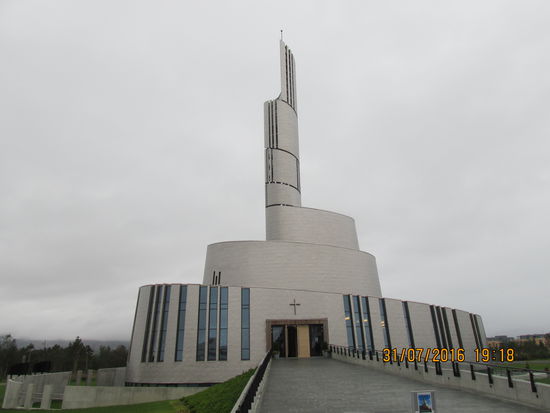 Nordlichtkathedrale in Alta