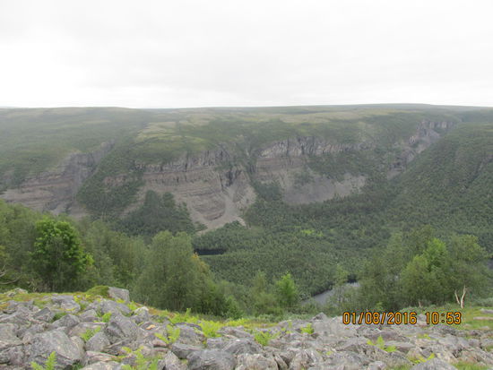 Sautso Canyon
Der tiefste Canyon Nordeuropas. Irgendwie scheint die Messlatte aber nicht sehr hoch zu liegen.