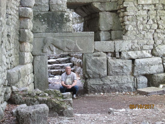 Woher das altgriechische Löwentor seinen Namen hat, stand auf der dazugehörigen Tafel leider nicht und bleibt daher unklar.
