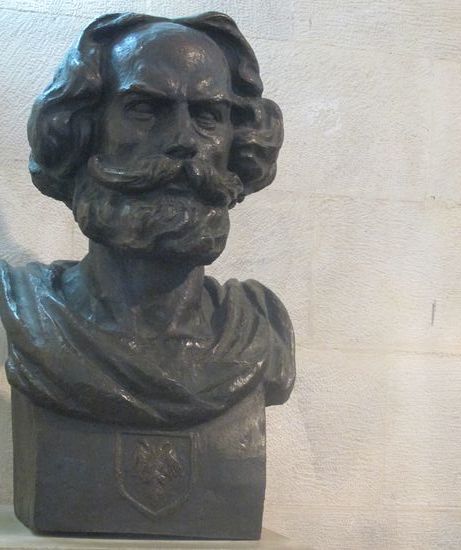 Auch dem Leben und Wirken seiner Begleiter (hier: Karl Marx) wurde Raum gegeben