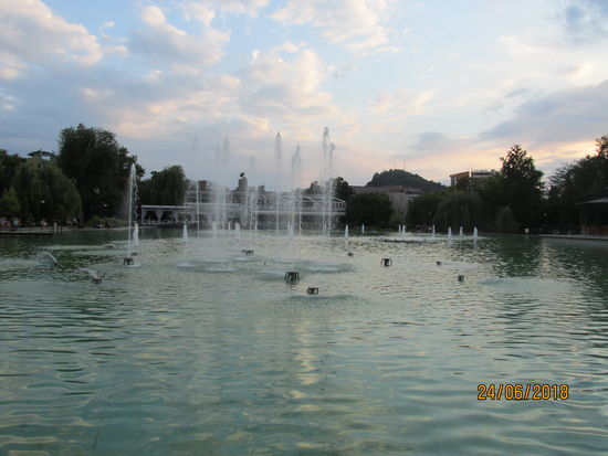 Die "Singenden Fontänen" im Zar Simeon Park