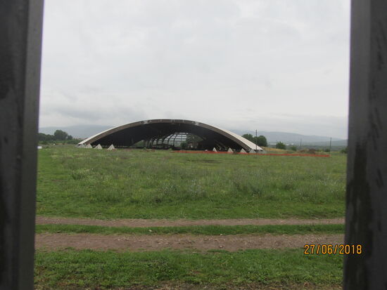 Die Ausgrabungsstätte Mediana.