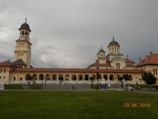 Schöne Silhouette Alba Julias