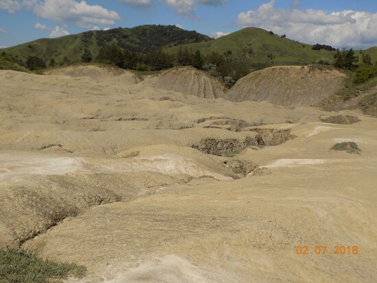 Schwelablagerungen in den Randgebieten