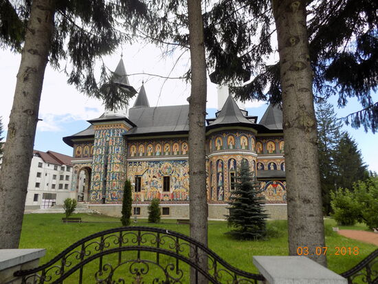 Prächtig: Die Klosterschule des Klosters Neamț