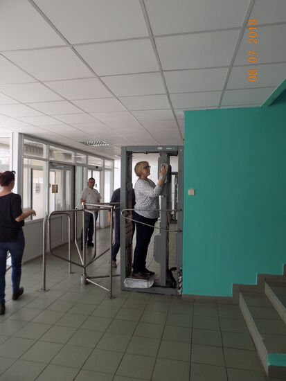 Strahlungsmessen vor dem Mittagessen