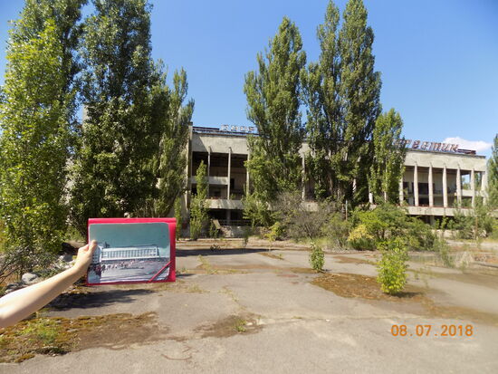 Der Vorher - Nachher Vergleich lies schon erahnen, welche pulsierende Stadt Prypjat einst war