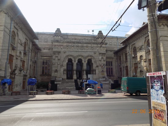 Sehr schön: Das Universitätsgebäude in Galați