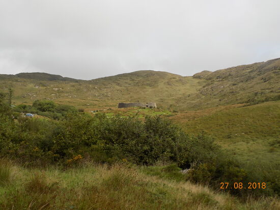 Das Staigue Fort aus der Ferne