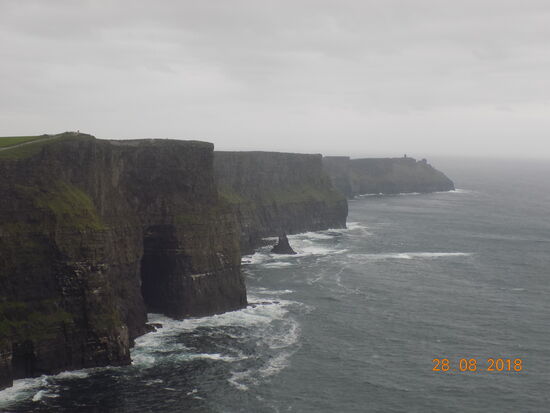 Die Cliffs of Moher vom O’Brien’s Tower aus gesehen