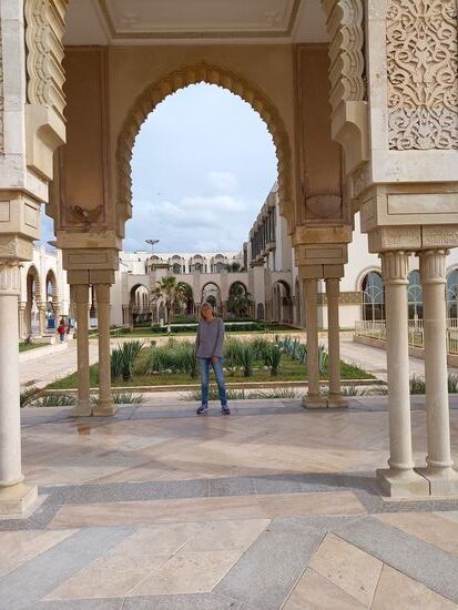 Uns hat die Anlage sehr beeindruckt.