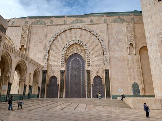 Wir freuen uns schon darauf morgen diese Moschee von innen zu besichtigen.