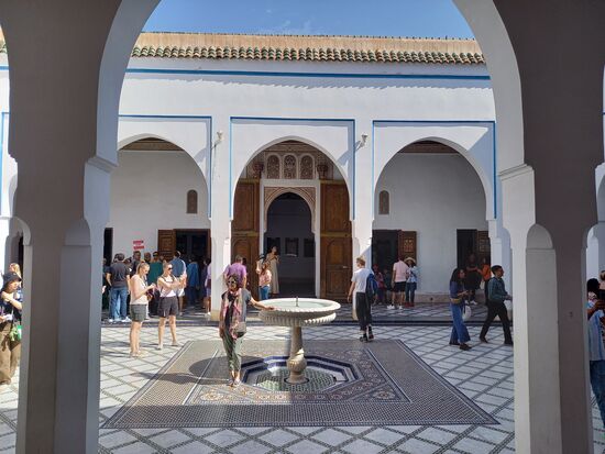 Ein weiterer Innenhof