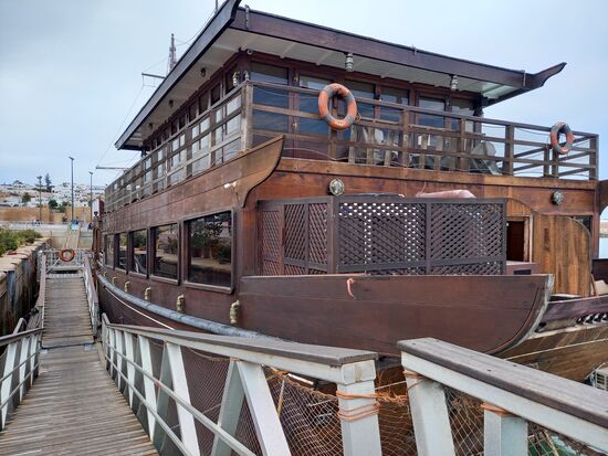 Hier nehmen wir unser Mittagessen ein.