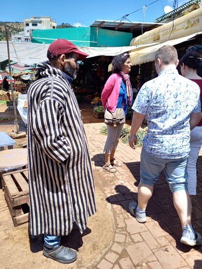 Die typischen Gewänder der Männer