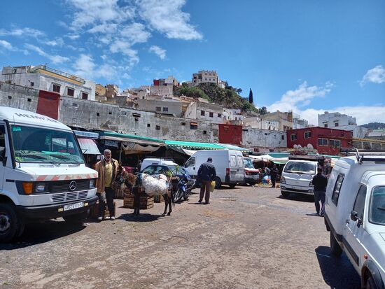 Noch ein Blick zurück auf den Ort und dann geht es weiter.