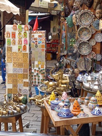 Das Angebot der Waren ist unbeschreiblich groß und vielfältig.