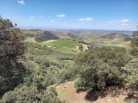 Zwischendurch ist kurz Zeit die schöne Landschaft zu genießen und im Bild festzuhalten.