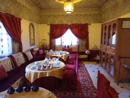 Unser Riad für die nächste Nacht.