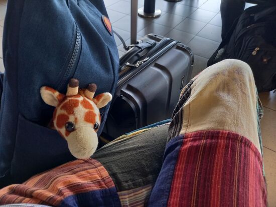 Mein Maskotchen ist auch dabei  