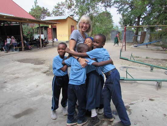 Das war eine stürmische Begrüßung - was für eine Freude!