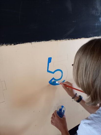 Auf die Pinsel fertig los  