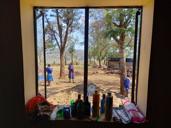 Ein Blick aus dem Fenster