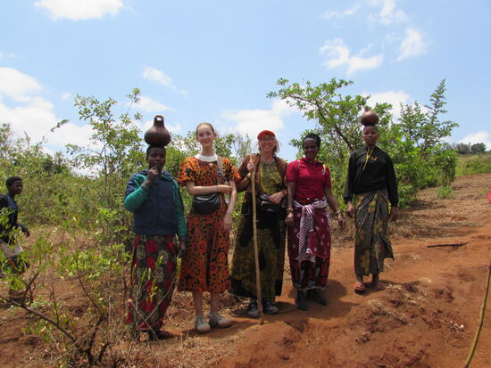 Zwischendurch gibt es ein Gruppenfoto