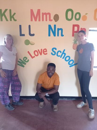 Gegen 17Uhr ist unser Werk vollendet. Es macht sich auch allmählich Müdigkeit breit, denn es ist ziemlich heiß.