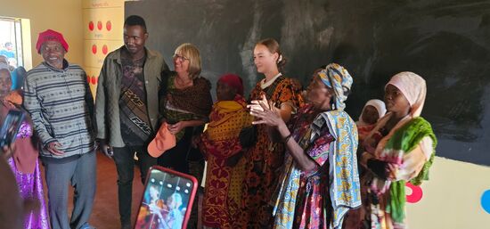 Maria und ich sind heute beliebte Fotomotive  