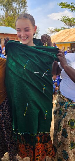 Maria ist voller Freude!