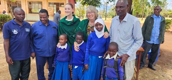 Natürlich gab es auch ein paar Fotos mit den hochrangigen Gästen.
