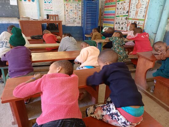 Zwischendurch wird ein Schläfchen gehalten.