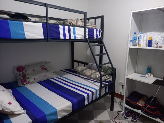 Das zweite Zimmer im Homestay. Hier wohnt Maria.