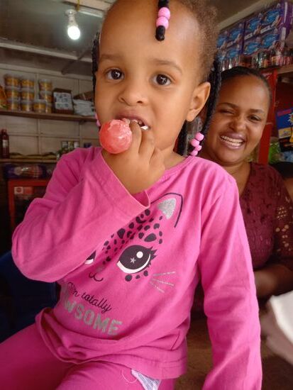 Mit ein paar Lollis mache  ich ein paar Kinder glücklich  