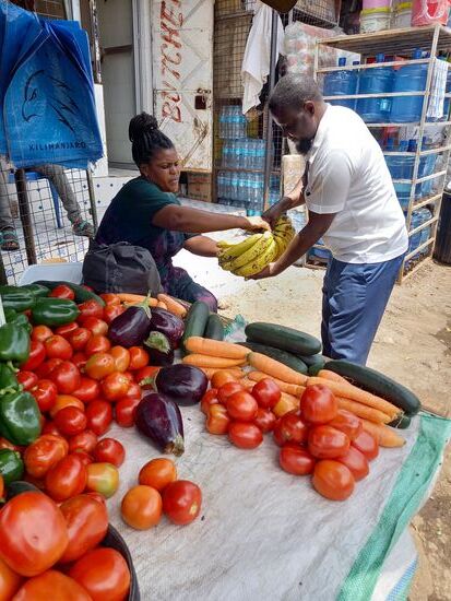 Diese sehen gut aus und so kaufen wir 40Stück für 8000TZS (ca. 3€).