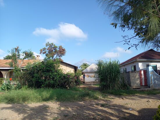 Heute zeigt sich der Mount Meru von seiner schönsten Seite.