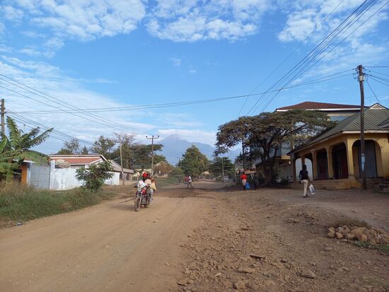 Nochmals ein Blick auf den Mount Meru