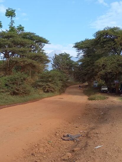 Die rote Erde Afrikas