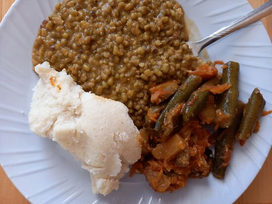 Alles zusammen durchaus lecker.